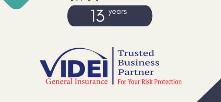 Happy 13th anniversary to VIDEI Insurance!