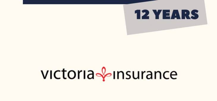 Happy 12th Anniversary to Victoria Insurance!